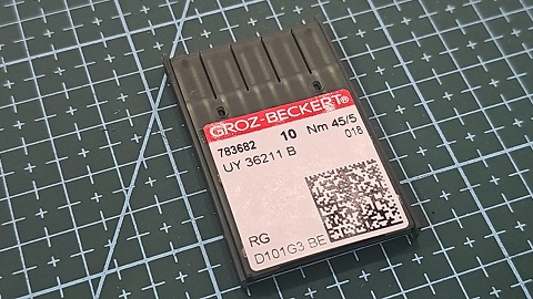 AGUJA GB FLATSEAMER CIEGA 5/45 UY36211